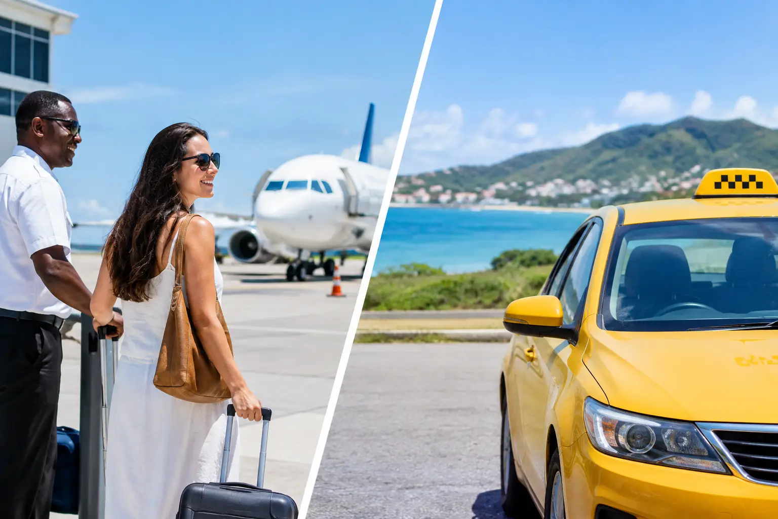 Airport Pickup Versus Taxi in St. Maarten