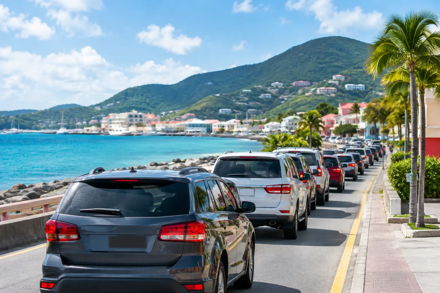 Sint Maarten Traffic: When and Where It Slows