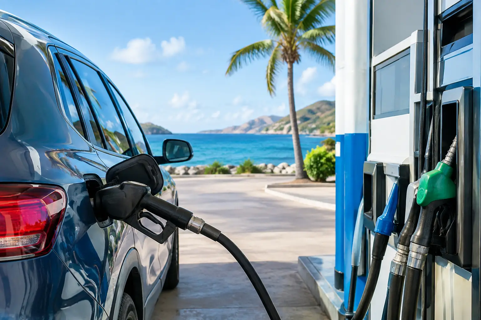 St Maarten Gas Stations for Easy Island Drives